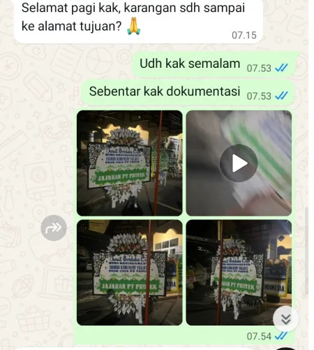 Pengiriman Papan Bunga Selamat Pagerkasih Bumijawa