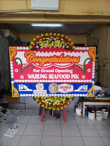 Papan Bunga Ucapan Selamat Pagerkasih Bumijawa
